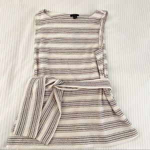 White and black cotton Top